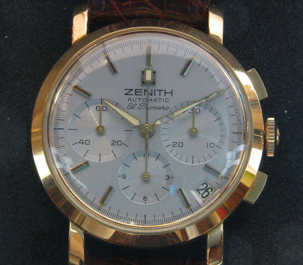 Zenith orologi uomo oro