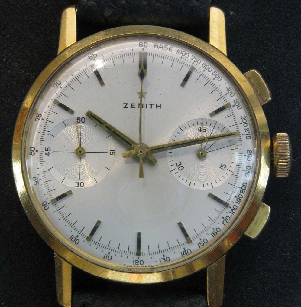 Zenith orologi uomo oro