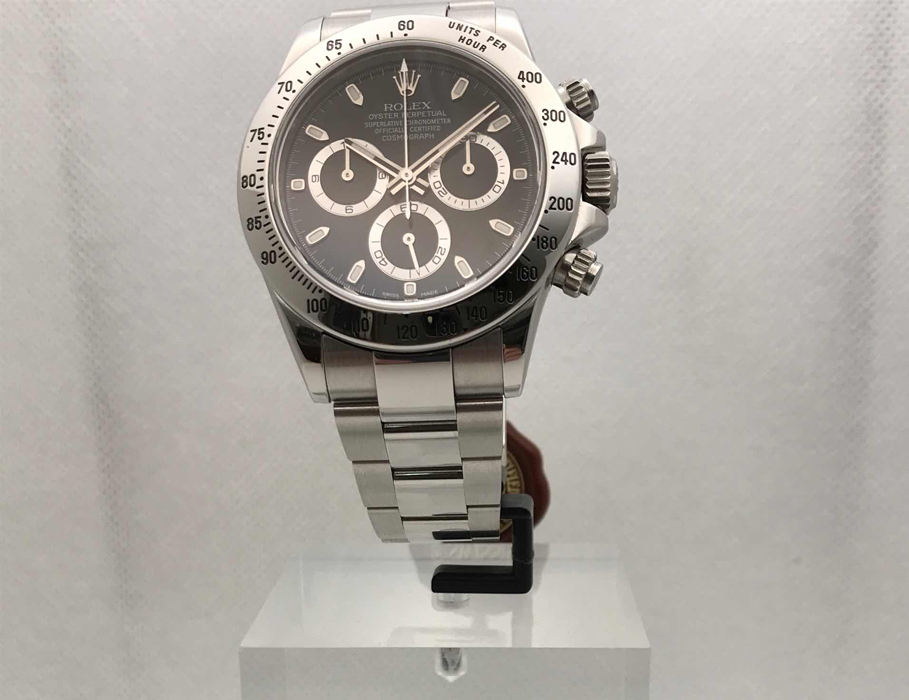 Rolex daytona acciaio in vendita