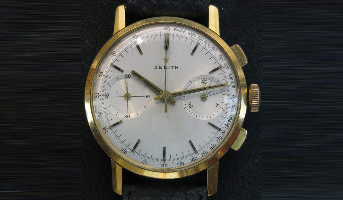 Zenith orologi uomo oro